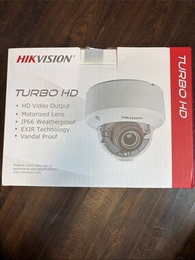 NIB Hikvision Turbo indoor/outdoor HD Dome Camera - White